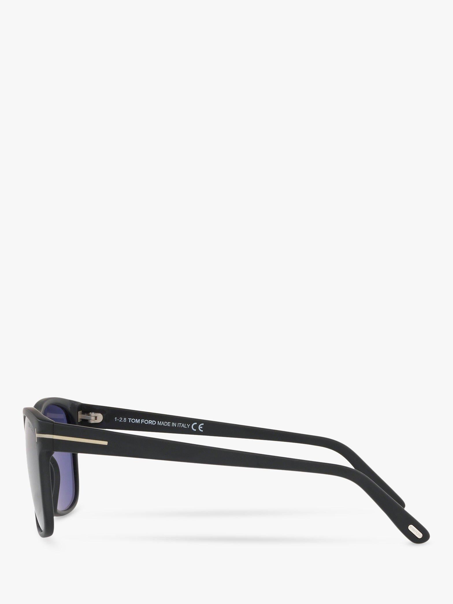 TOM FORD Giulio polarised square sunglasses 57mm, imported from the UK
