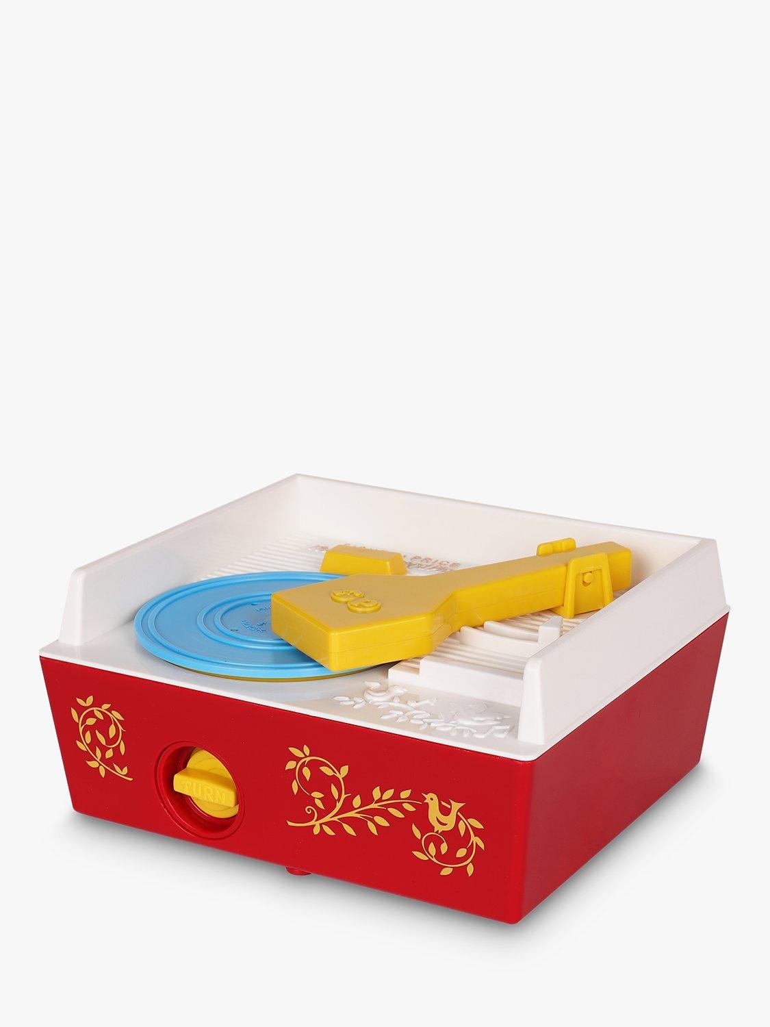 Fisher-Price music box record player toy - British product