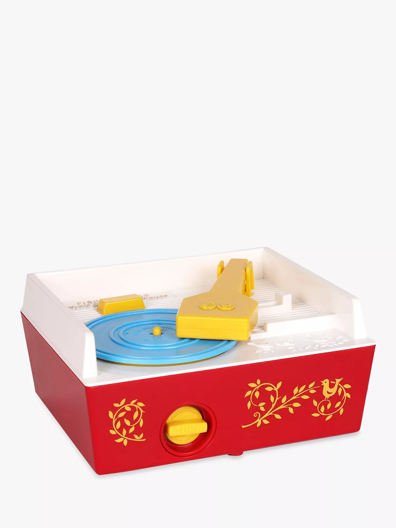 Fisher-Price music box record player toy - British product