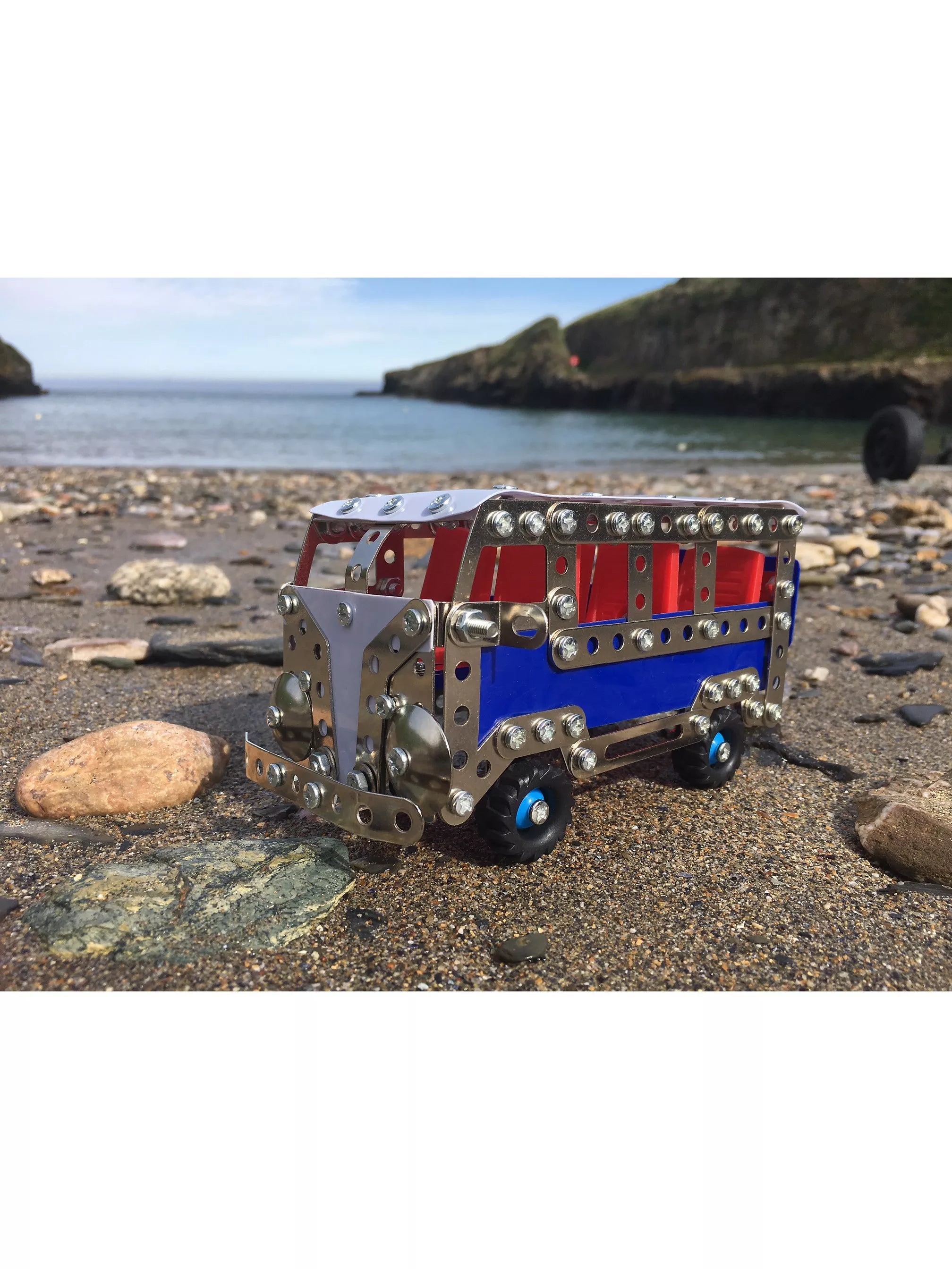 Apples to Pears camper van craft kit in tin, UK version