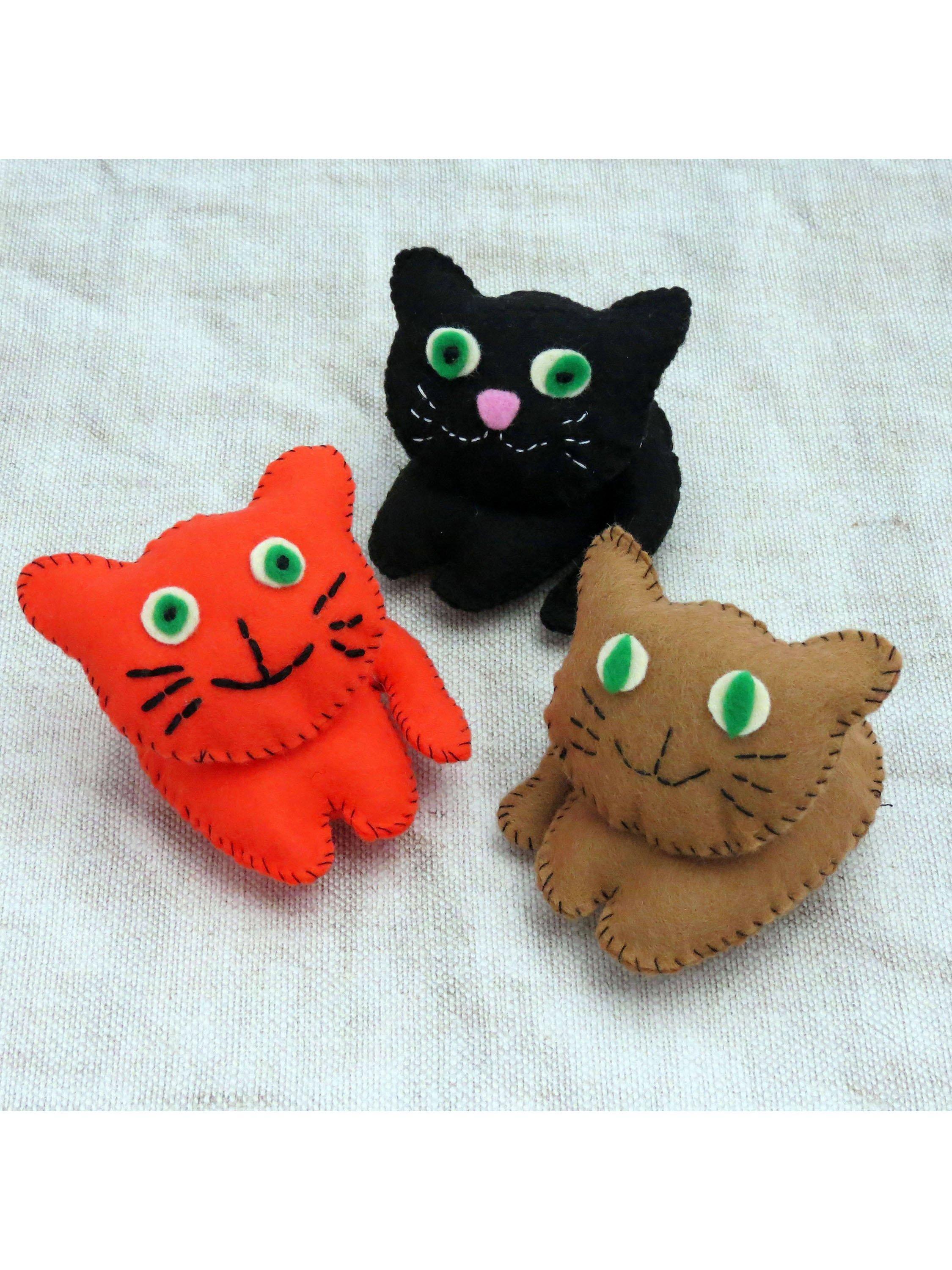Buttonbag Kitten Crew Sysett - Britisk produkt