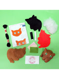 Buttonbag Kitten Crew Sysett - Britisk produkt
