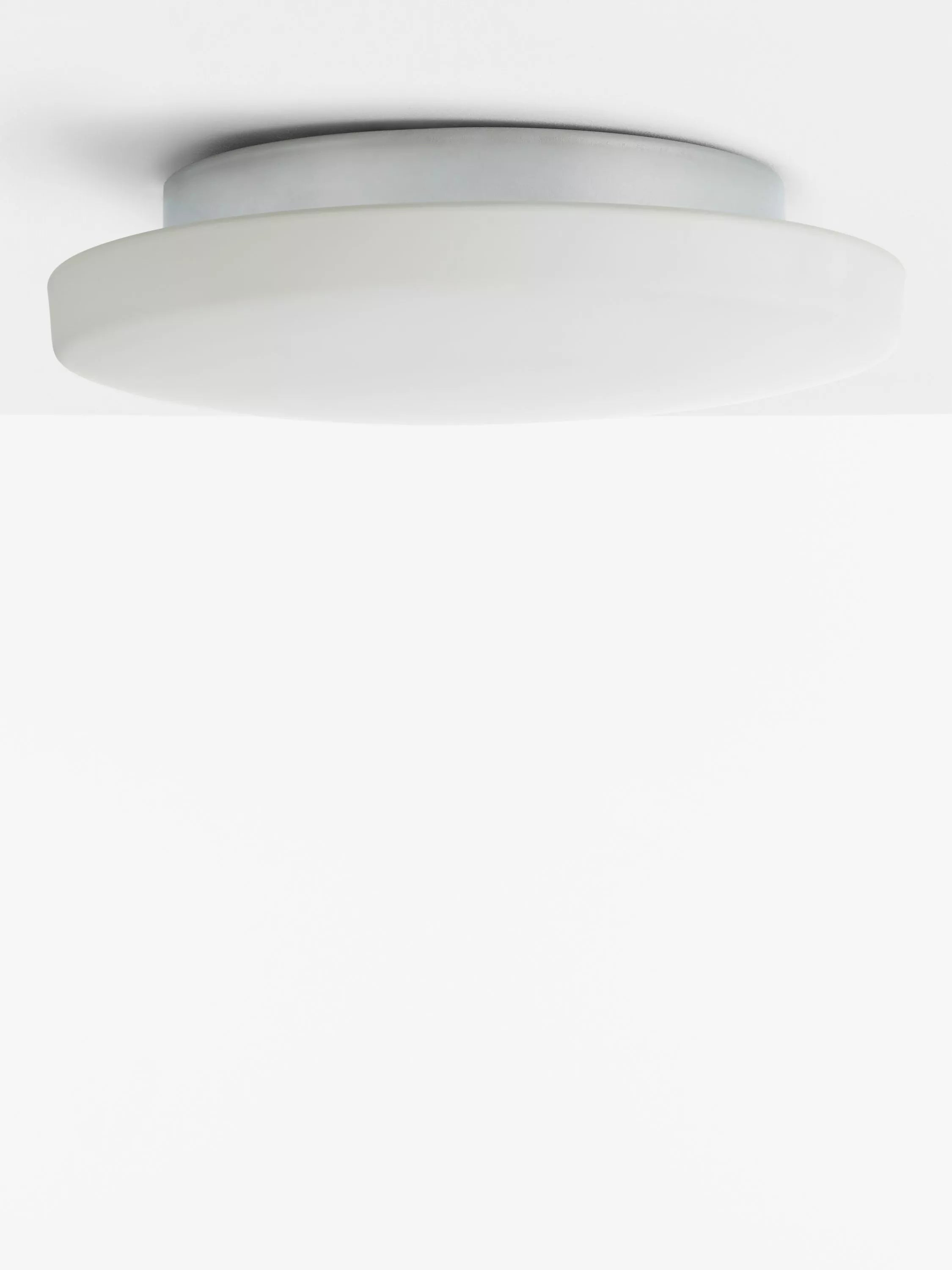 John Lewis Moonbeam LED bathroom ceiling light white flush - British product