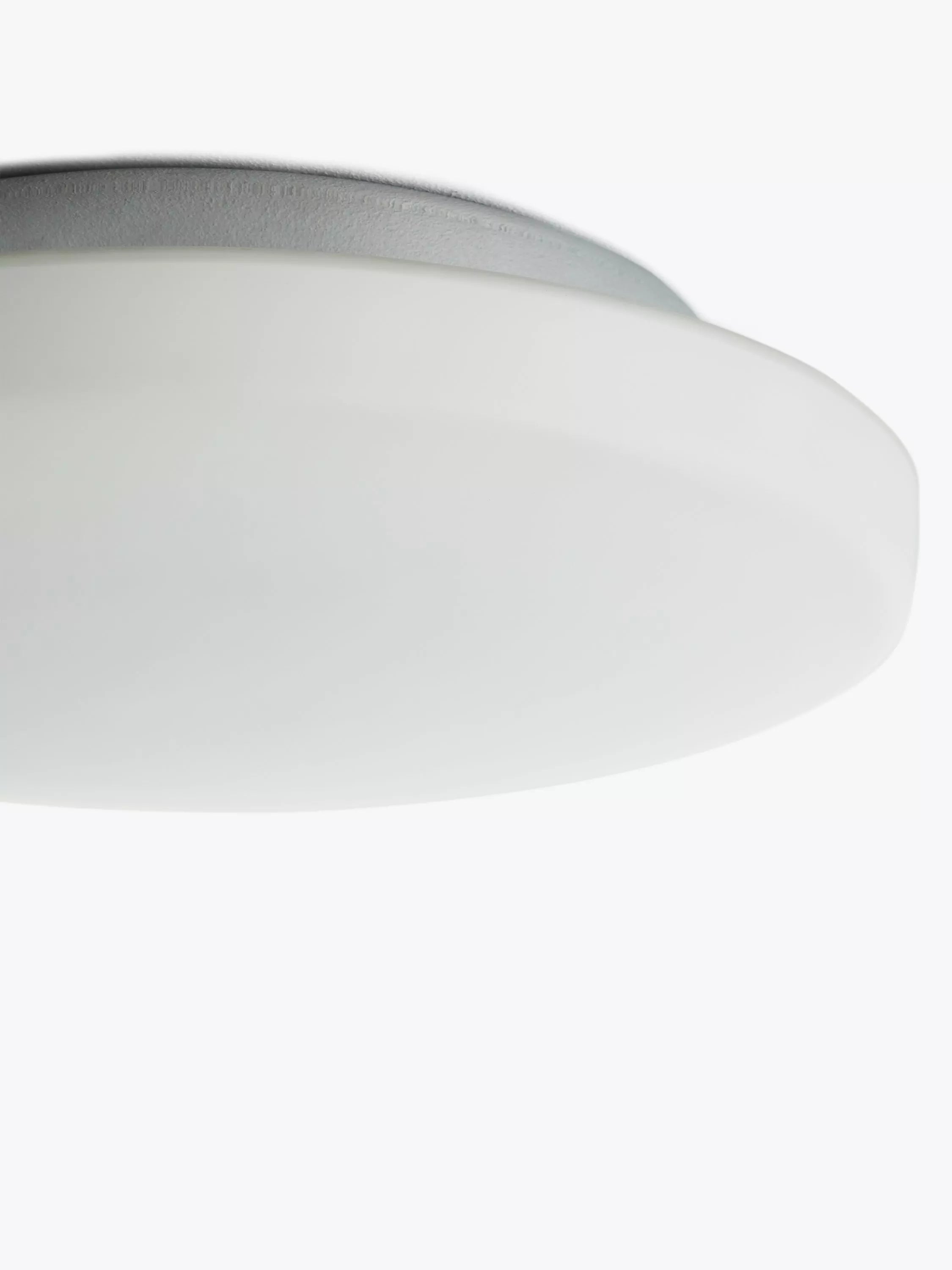 John Lewis Moonbeam LED bathroom ceiling light white flush - British product