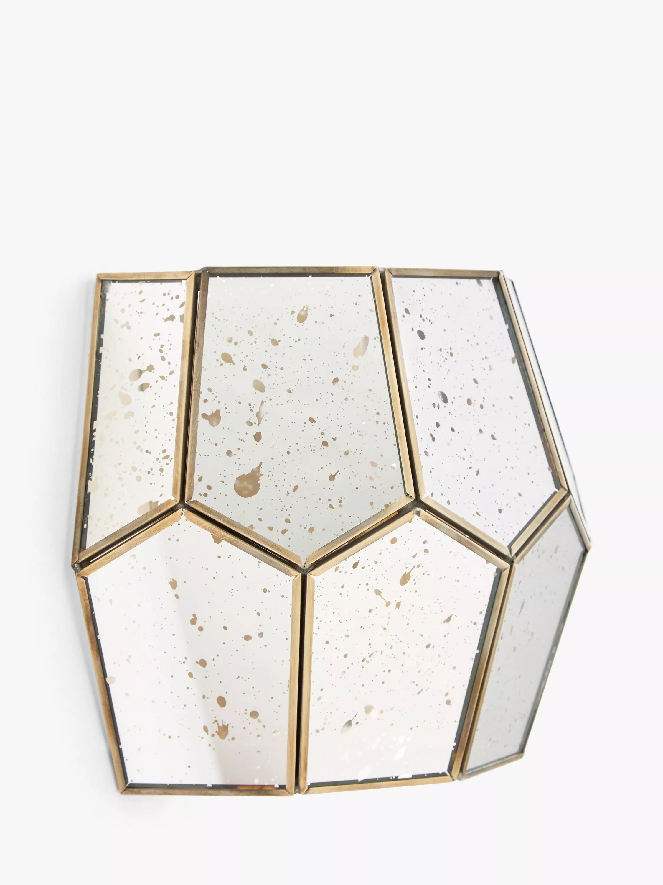 John Lewis Romy mirrored glass wall light (British brand)