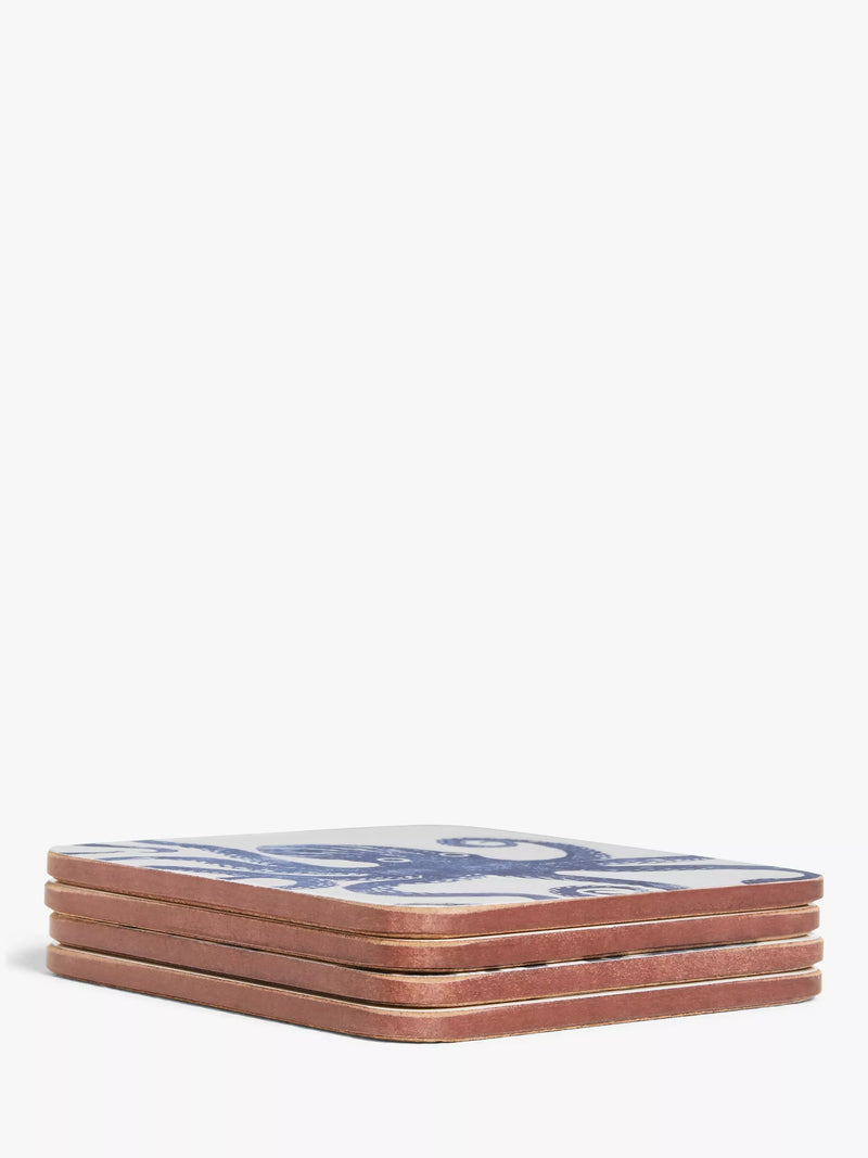 BlissHome sealife coasters set of 4, UK version