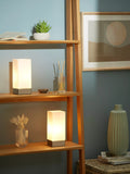 John Lewis Mitch touch lamps set of two silver - British product