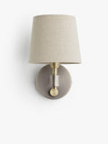 John Lewis Ansel wall light brass pewter 23cm, UK version