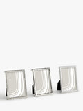 John Lewis mini photo frames silver set of 3, 2.5 x 3.5 inch, UK version