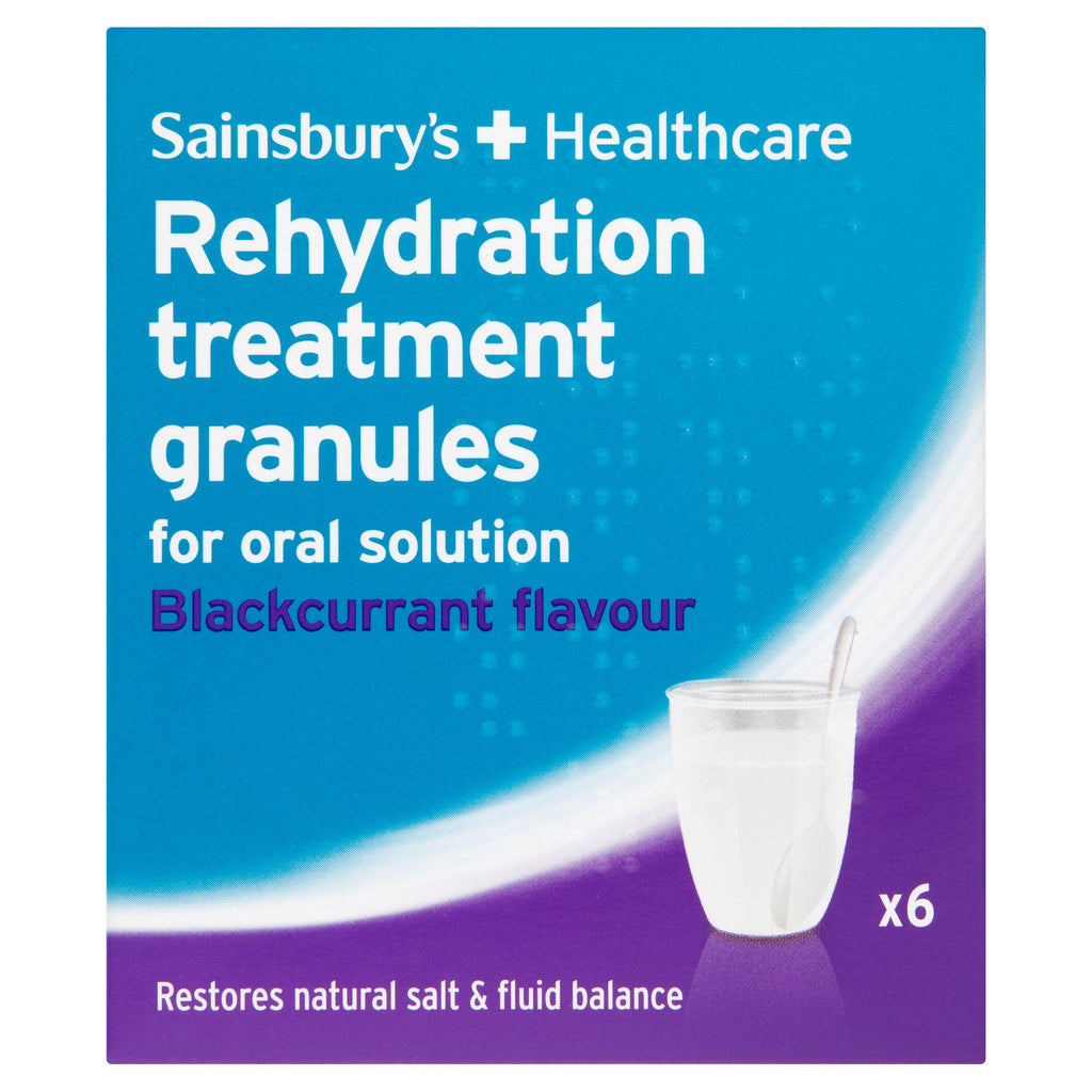 Sainsbury's Rehydration Treatment Granules x6