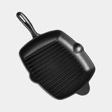 VonShef seasoned cast iron griddle pan, imported from the UK