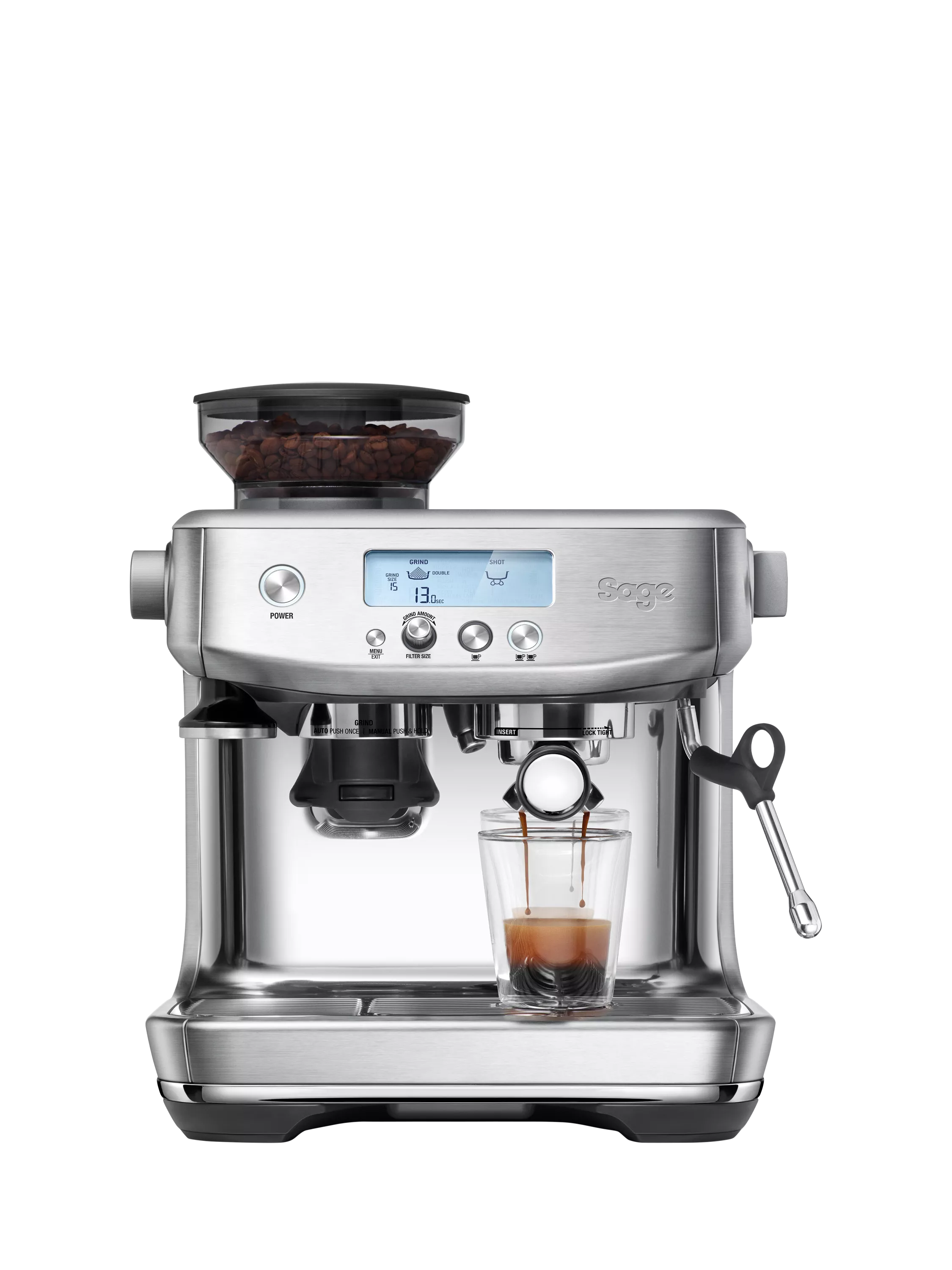 Sage Barista Pro Luxe coffee machine (British brand)
