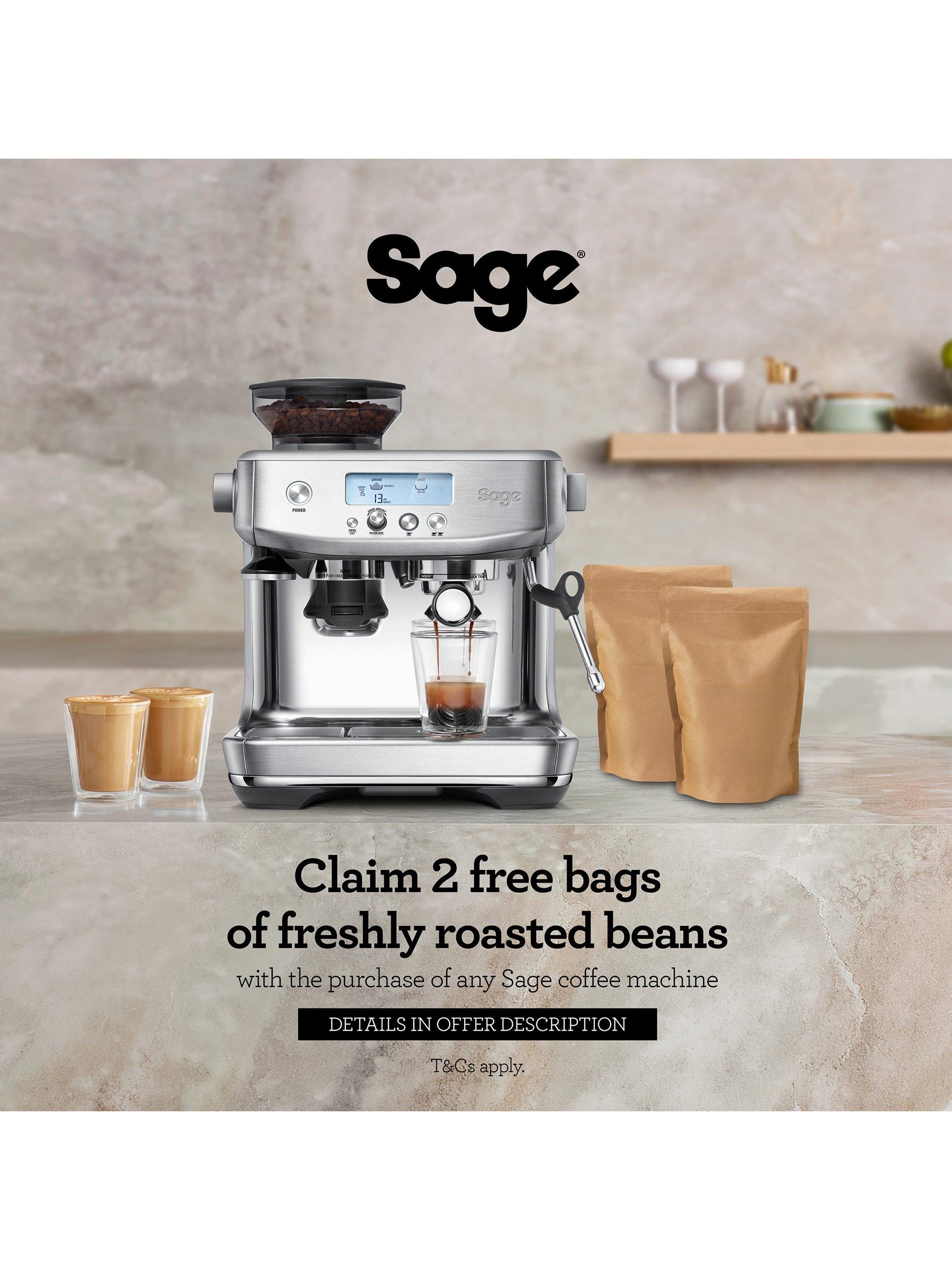Sage Barista Pro Luxe coffee machine (British brand)