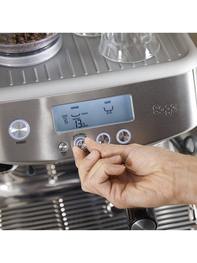 Sage Barista Pro Luxe coffee machine (British brand)