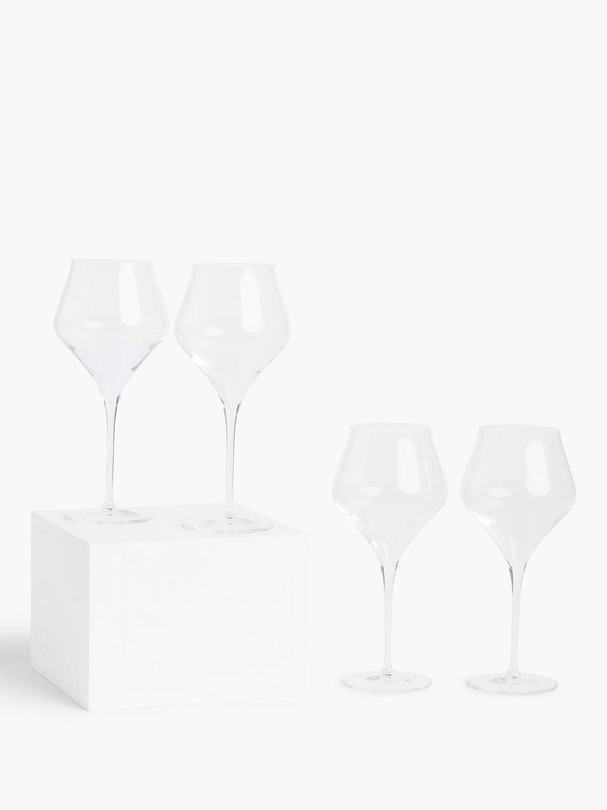 John Lewis Connoisseur red wine glasses set of 4 650ml - British product