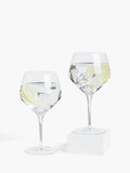 John Lewis Connoisseur gin glasses clear set of two 700ml, UK version