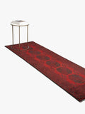 Gooch Luxury Hand Knotted Afghan Elephant Rug, Red