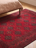 Gooch Luxury red hand knotted rug 145x95cm, UK version