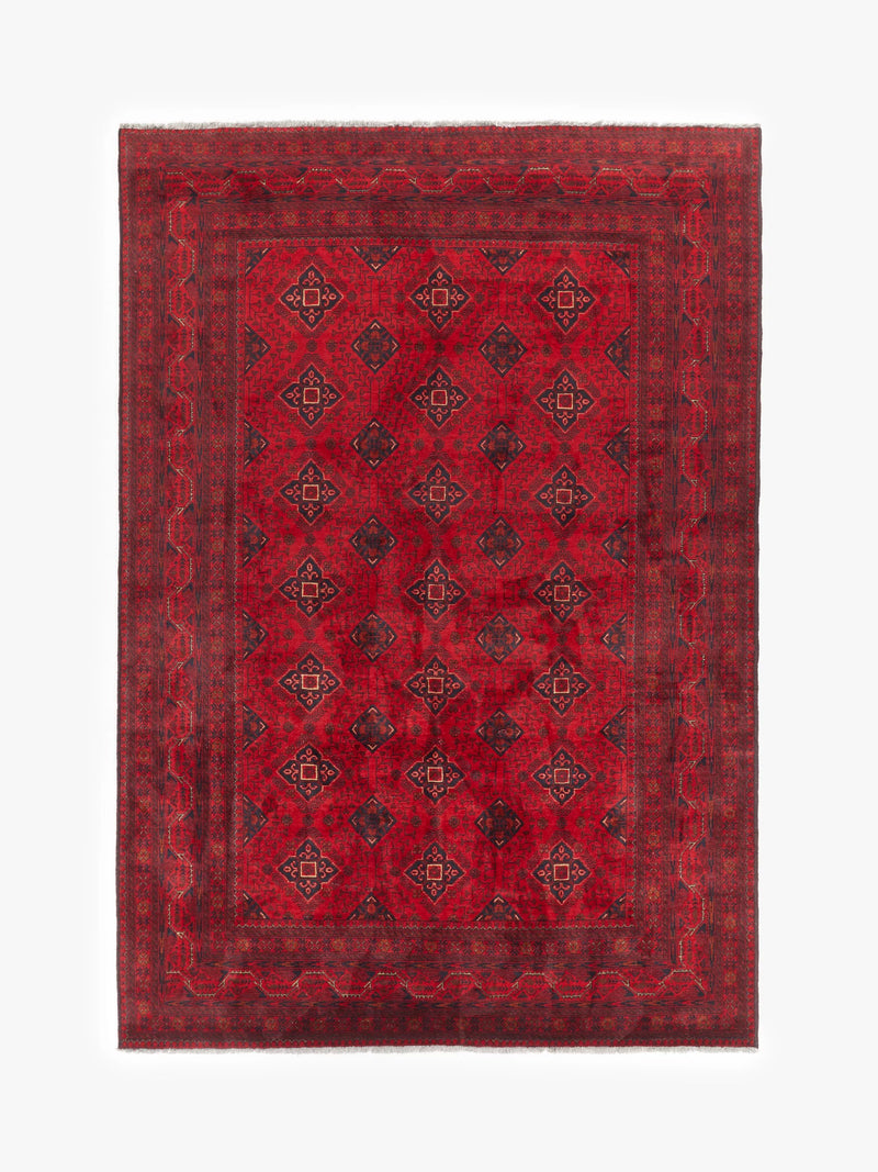 Gooch Luxury red hand knotted rug 145x95cm, UK version