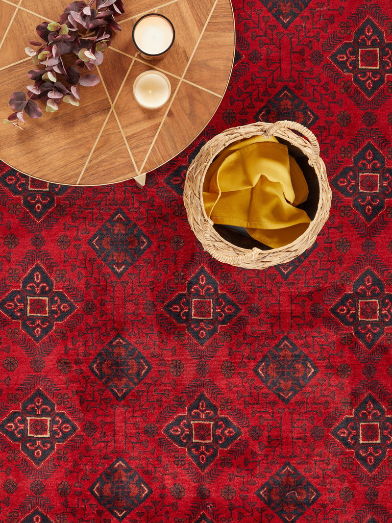 Gooch Luxury red hand knotted rug 145x95cm, UK version