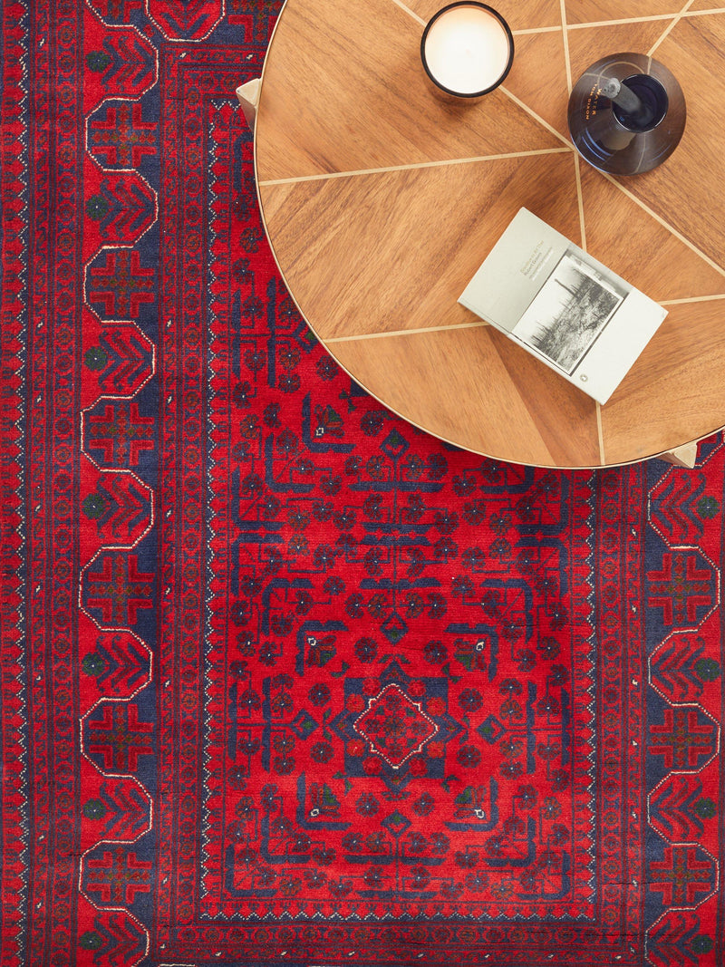 Gooch Luxury hand knotted Kundos rug red 125x185 cm - British product