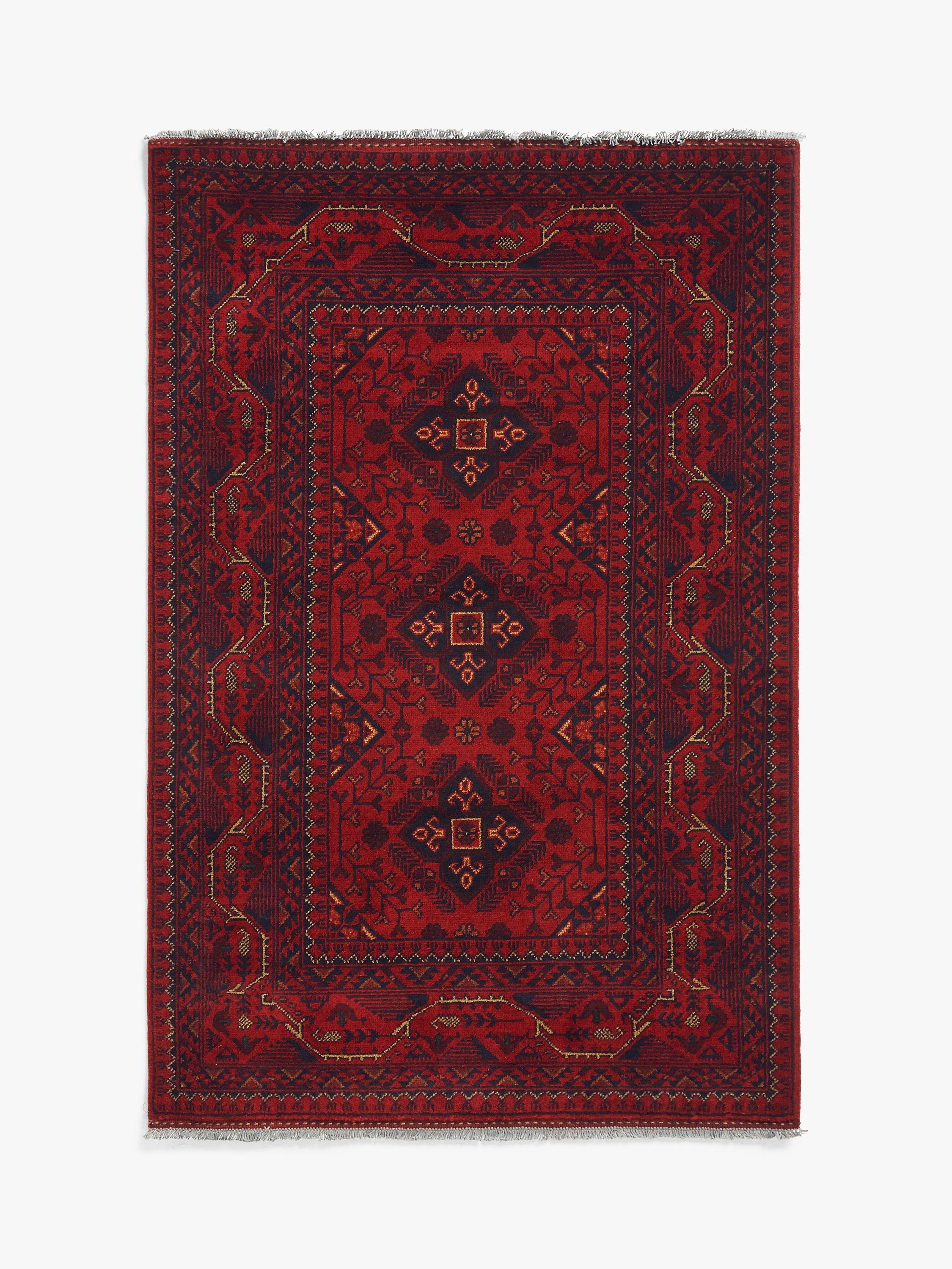 Gooch Luxury red hand knotted rug 145x95cm, UK version