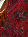Gooch Luxury red hand knotted rug 145x95cm, UK version