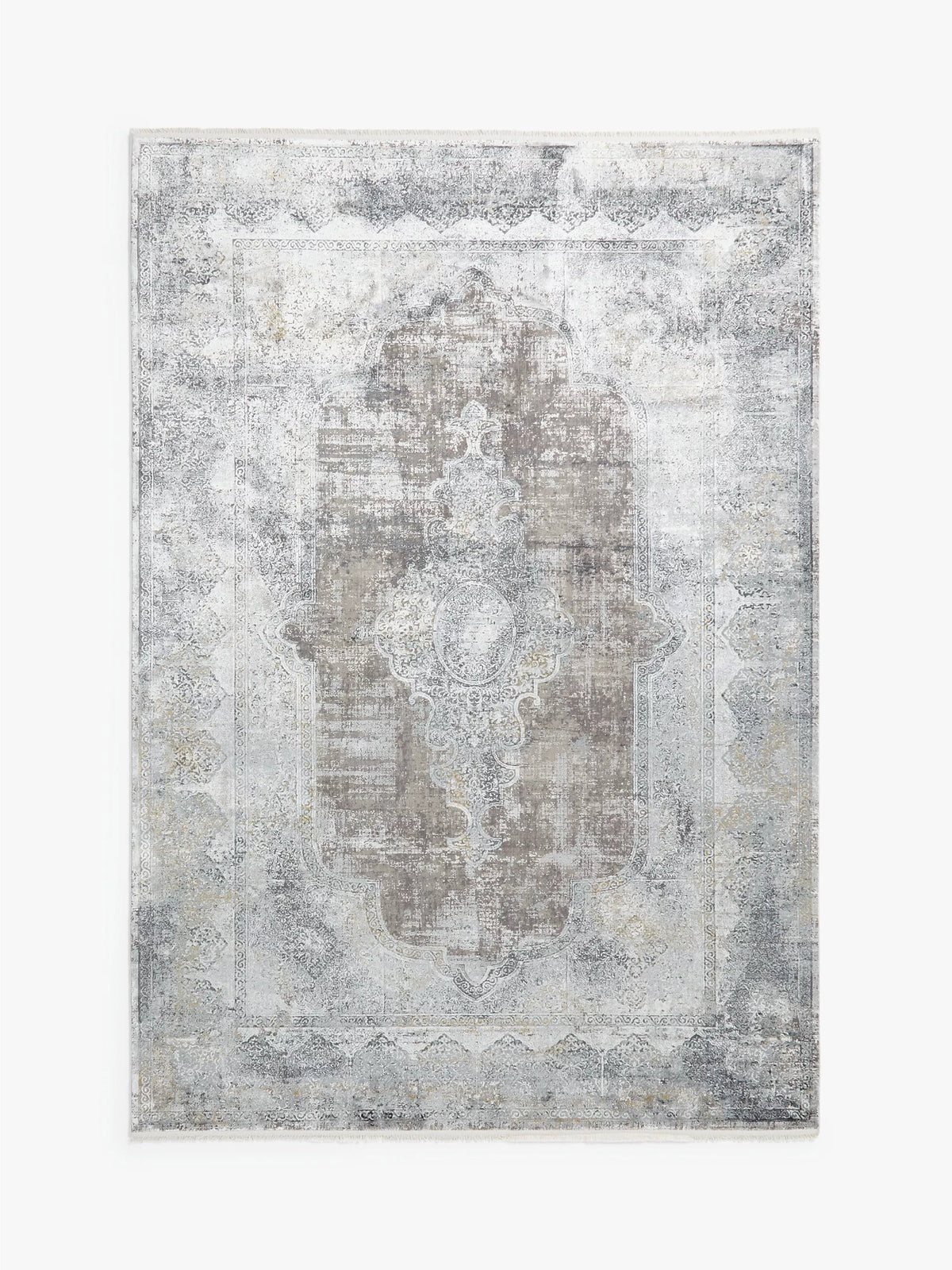 Gooch Luxury distressed medallion rug 290x200cm, imported from the UK