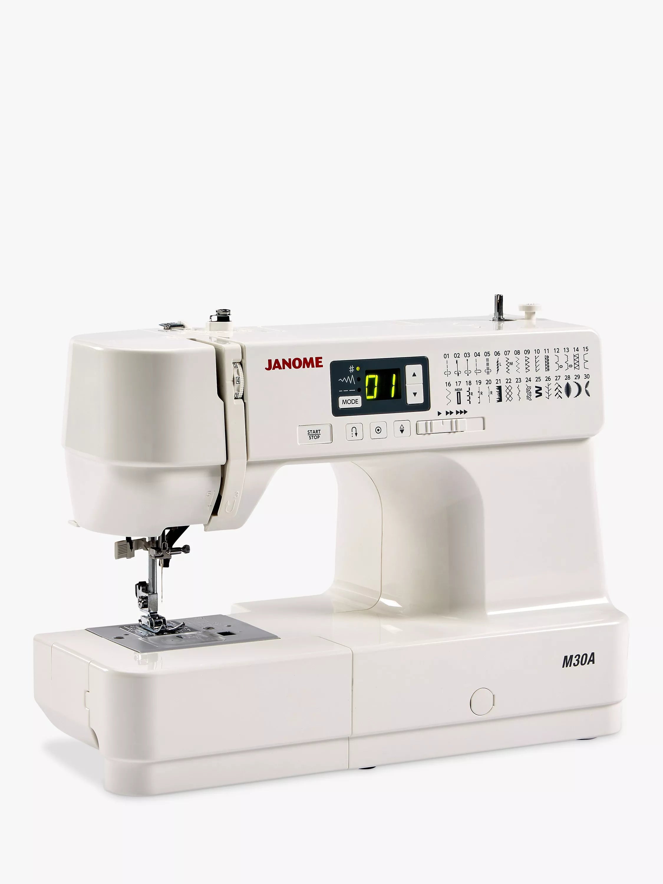 Janome M30A sewing machine, imported from the UK