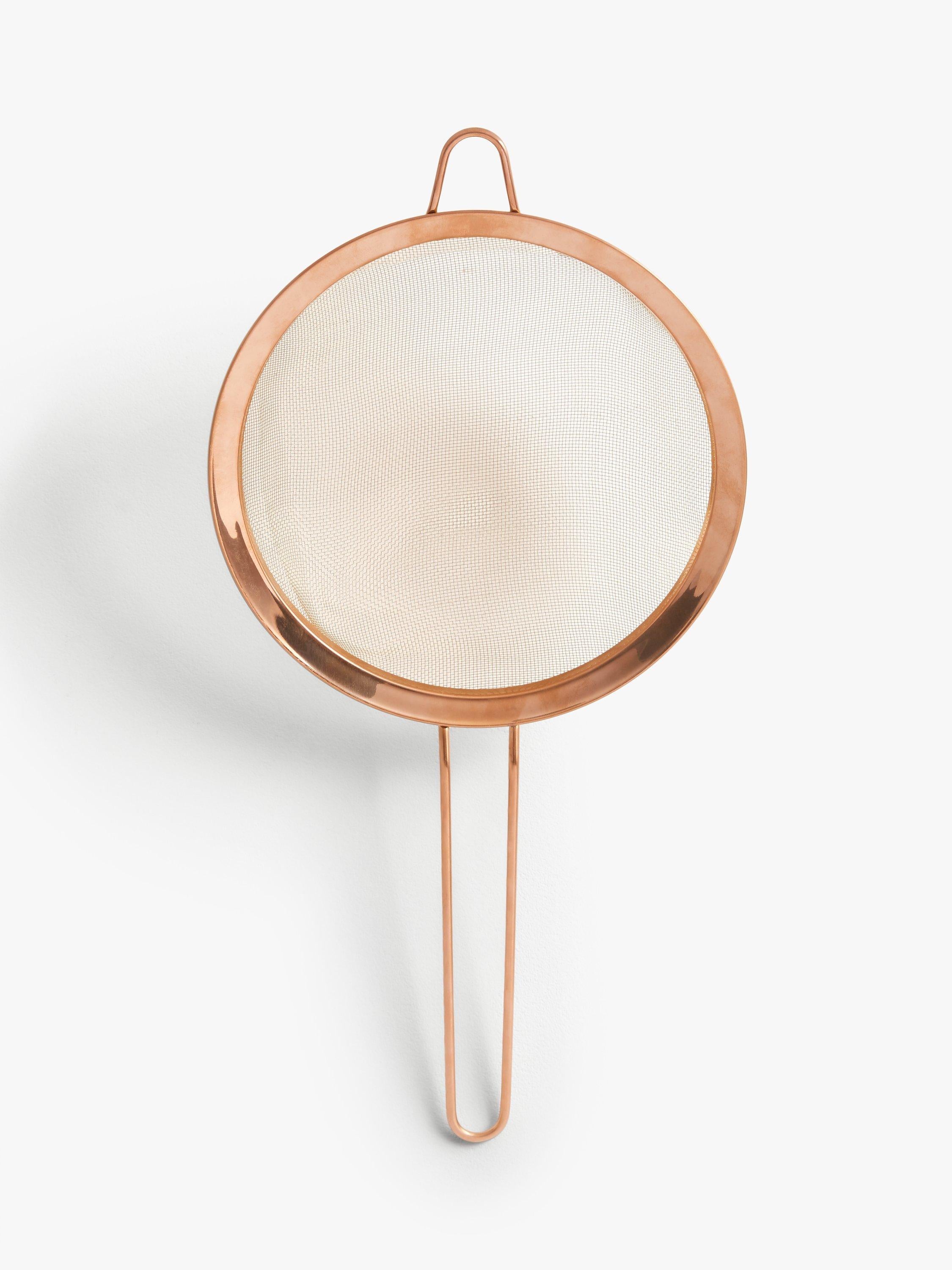 John Lewis copper stainless steel sieve 18cm, UK version