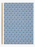 Liberty Fabrics Tana Lawn floral print blue fabric, UK version