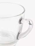 John Lewis clear glass Americano cups, set of two 320ml, UK version