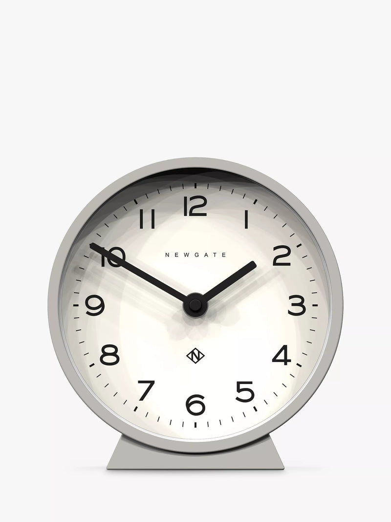 Newgate Clocks Silent Sweep Analogue Mantel Clock, 16cm