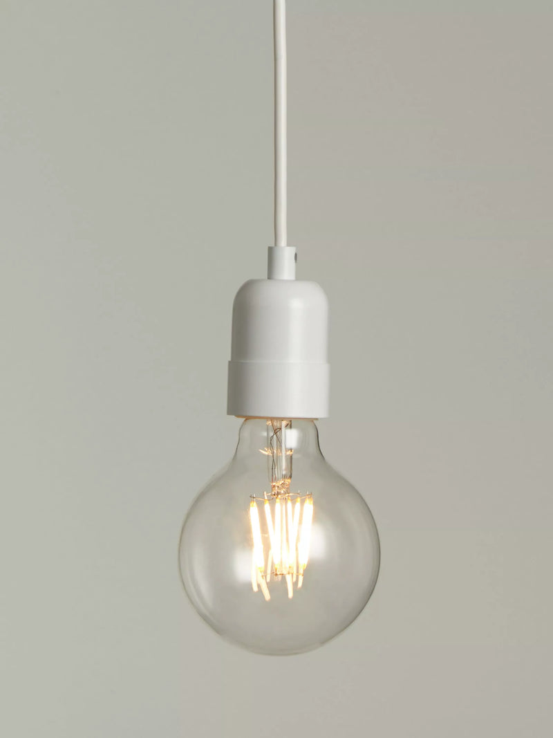 John Lewis ceiling pendant cord white adjustable (British brand)