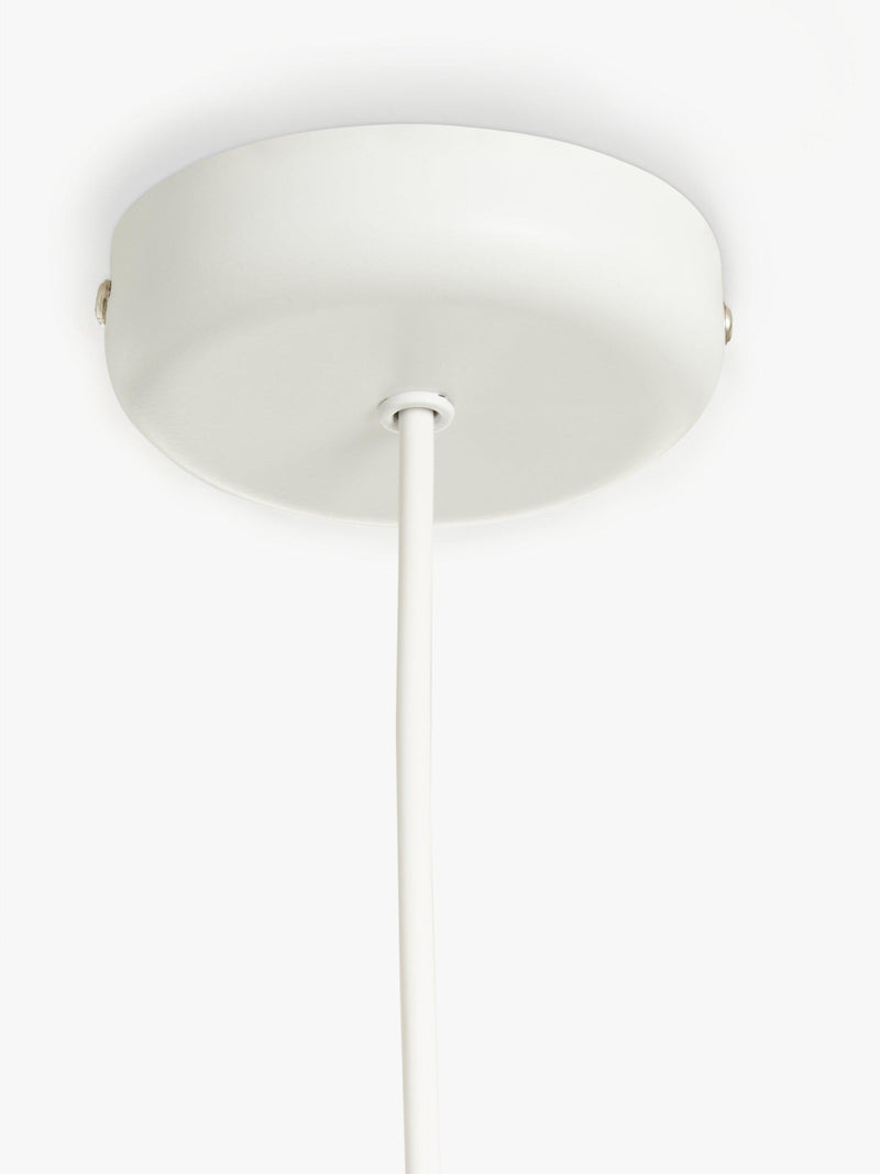 John Lewis ceiling pendant cord white adjustable (British brand)