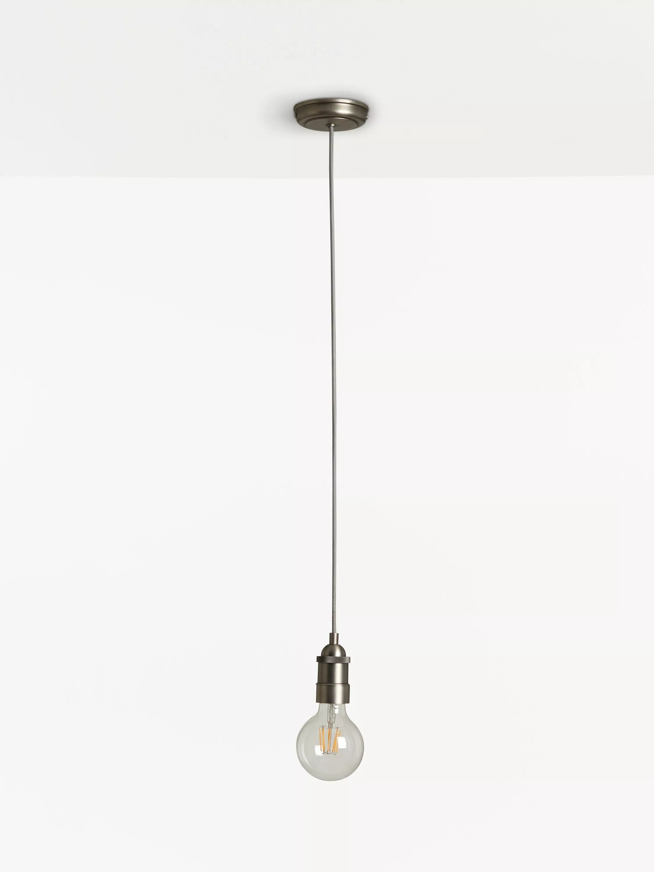 John Lewis Baldwin ceiling cord braided flex, imported from the UK