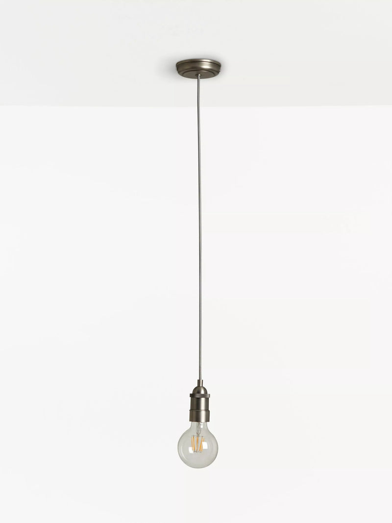 John Lewis Baldwin ceiling cord braided flex, imported from the UK