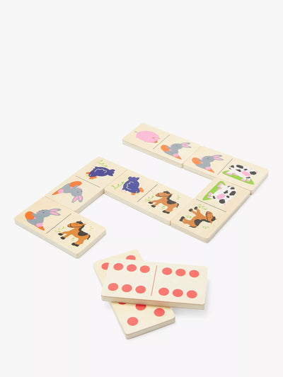 Bauernhof-Themen-Domino-Spielset in Übergröße
