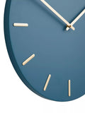 John Lewis Arne brass dial wall clock 45cm, UK version