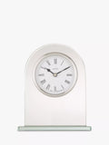 Acctim glass mantel clock H17cm - British product