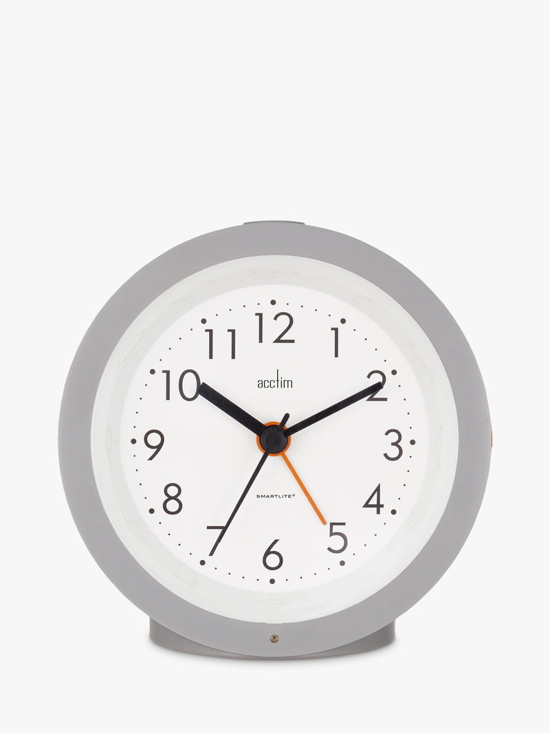 Acctim Elliot alarm clock grey, imported from the UK