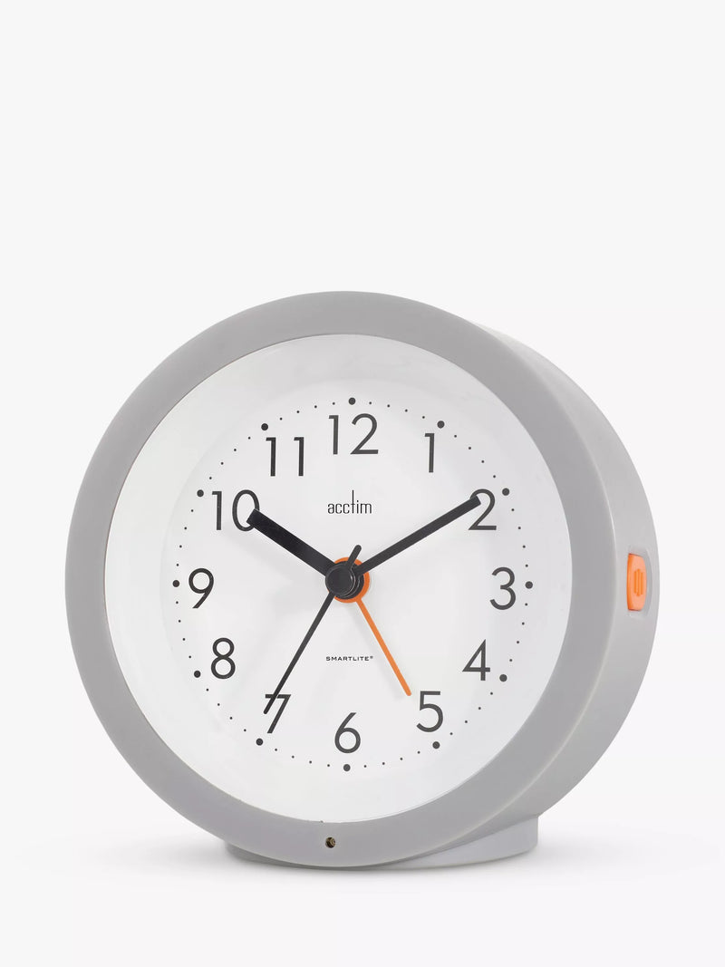 Acctim Elliot alarm clock grey, imported from the UK