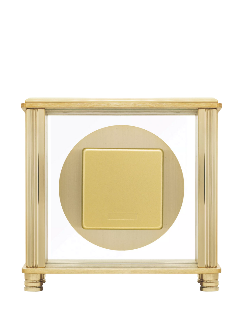 Acctim Hampden mantel clock brass dial, imported from the UK