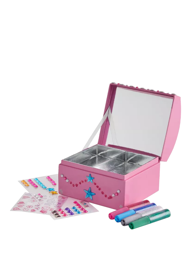 John Lewis Decorate Your Own Jewellery Box craft kit, UK version
