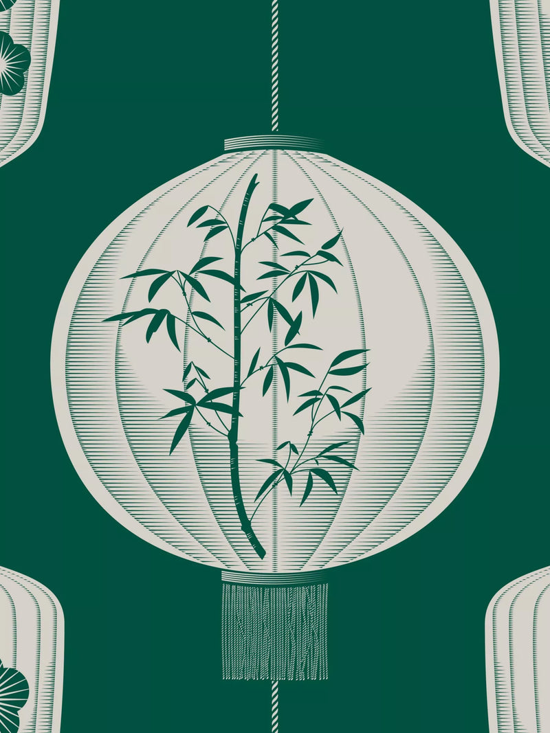 Mini Moderns Lucky Lantern Wallpaper, AZDPT045DF