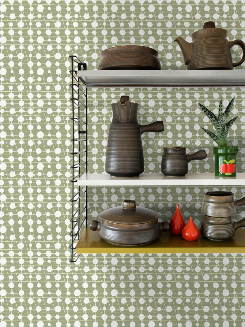 Mini Moderns Pavilion wallpaper 10m x 52cm roll - British product