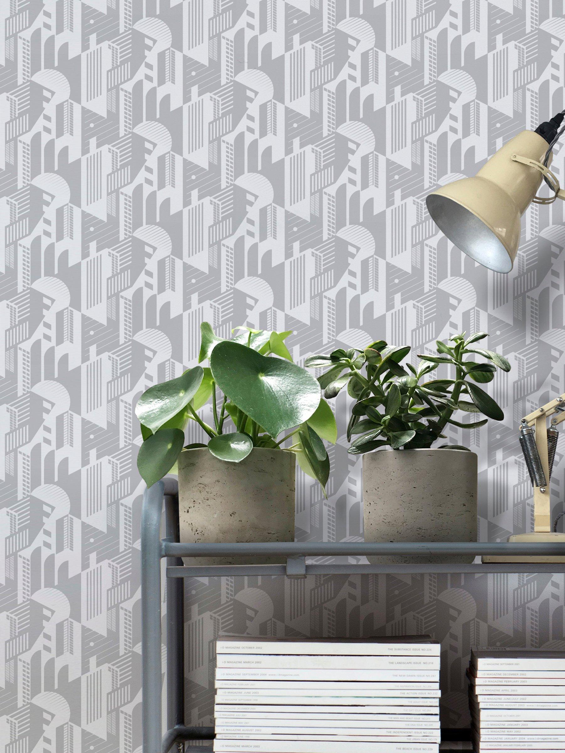 Mini Moderns Bauhaus wallpaper 10m x 52cm, imported from the UK