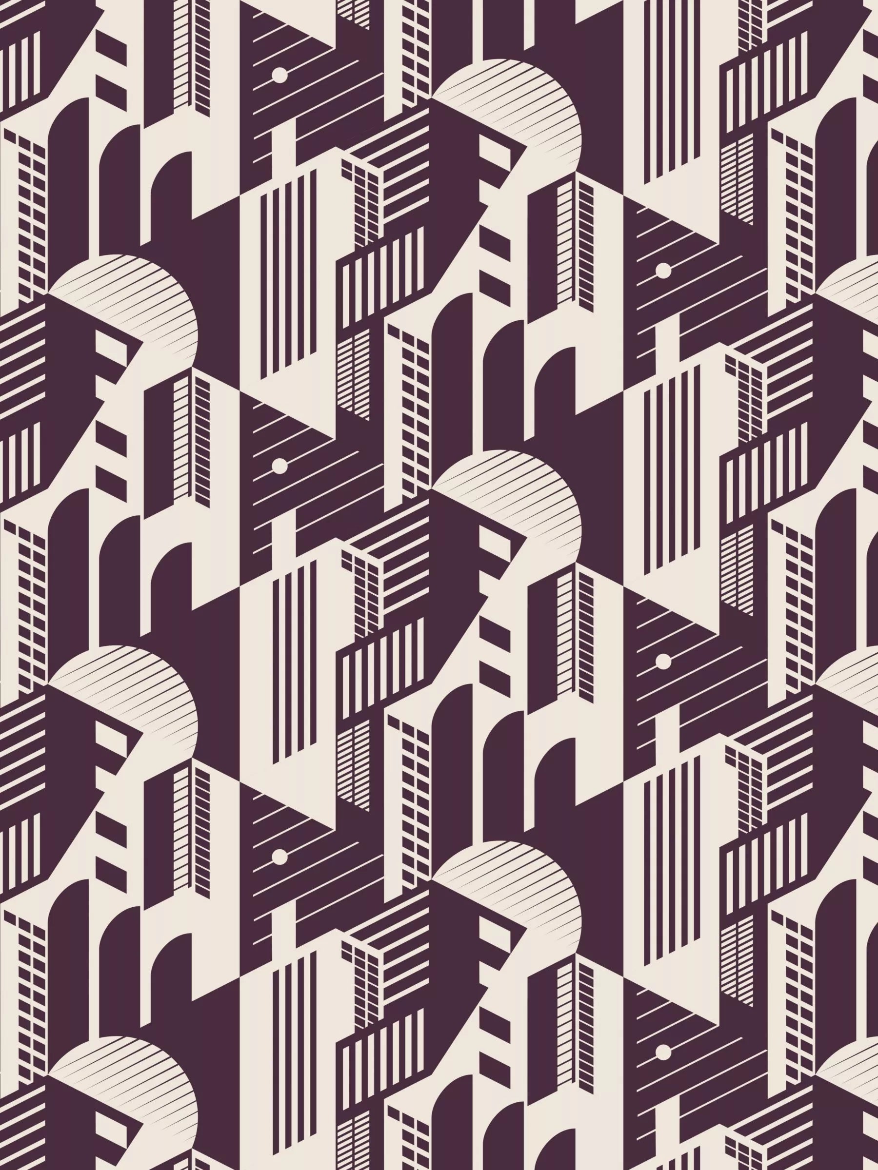 Mini Moderns Bauhaus Wallpaper 10m x 52cm