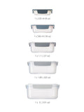 Joseph Joseph airtight storage containers set of 5 Sky, UK version