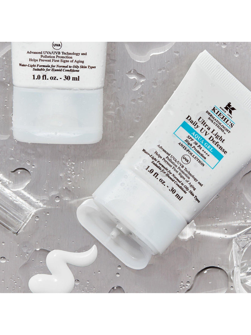 Kiehl's SPF 50 aqua gel sunscreen, UK version